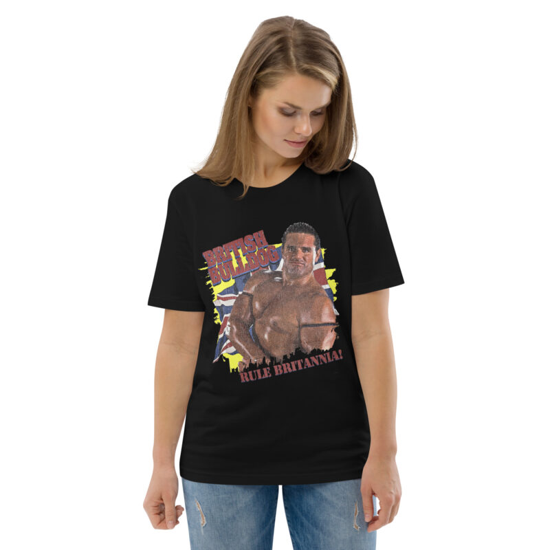 "Rule Britannia" Yellow Background T-Shirt - Image 4