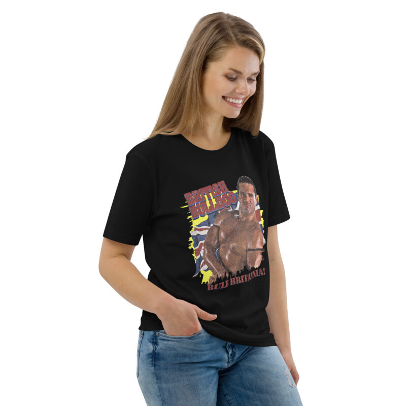 "Rule Britannia" Yellow Background T-Shirt - Image 8