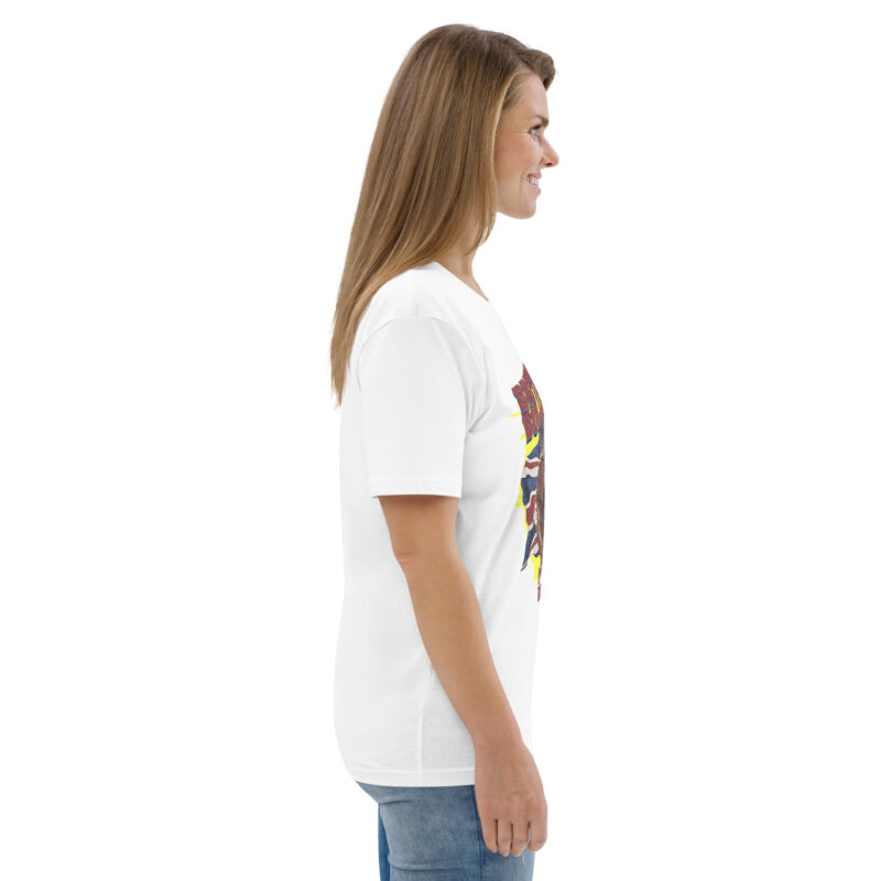 "Rule Britannia" Yellow Background T-Shirt - Image 17