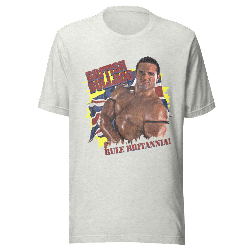 "Rule Britannia" Yellow Background T-Shirt - Image 3