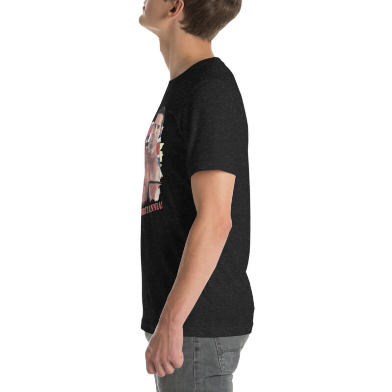 "Rule Britannia" White Background T-Shirt - Image 5