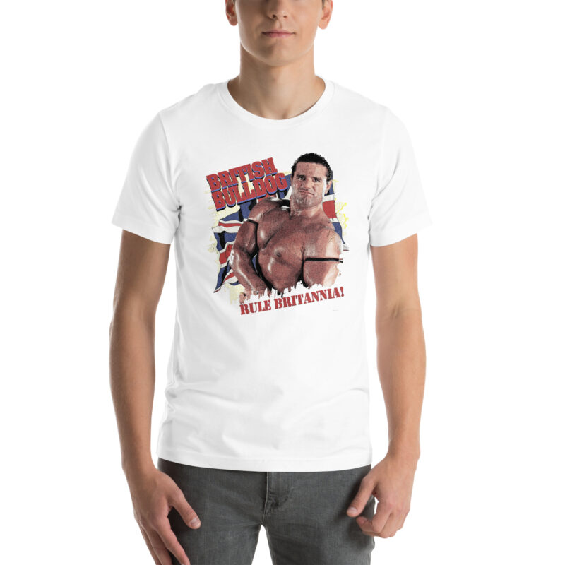 "Rule Britannia" White Background T-Shirt - Image 9