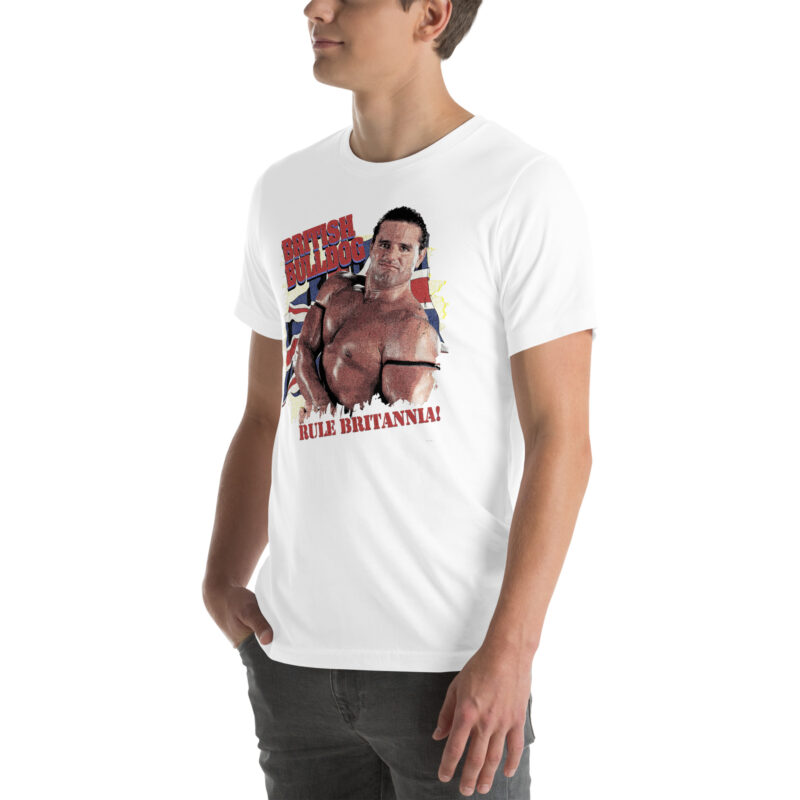 "Rule Britannia" White Background T-Shirt - Image 12