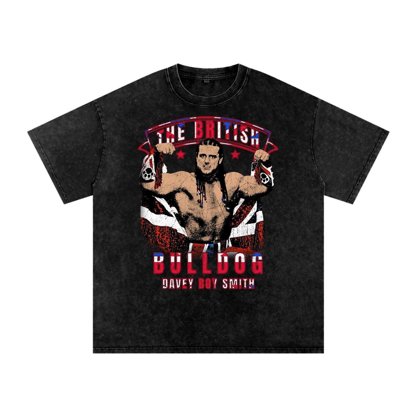 Oversized Bulldog Flex Cotton T-Shirt