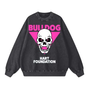 Snow Washed Oversized Sweatshirt