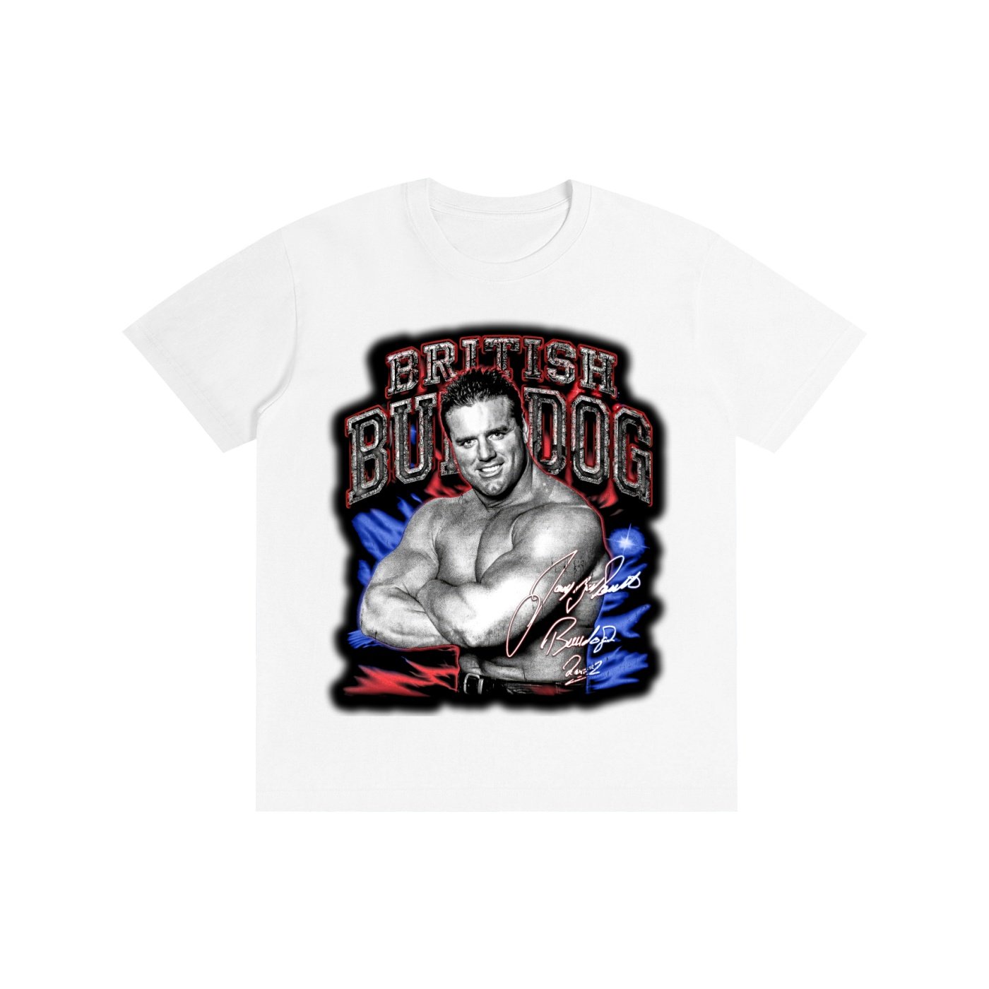 British Bulldog Unisex 2002 multi colored T-Shirt