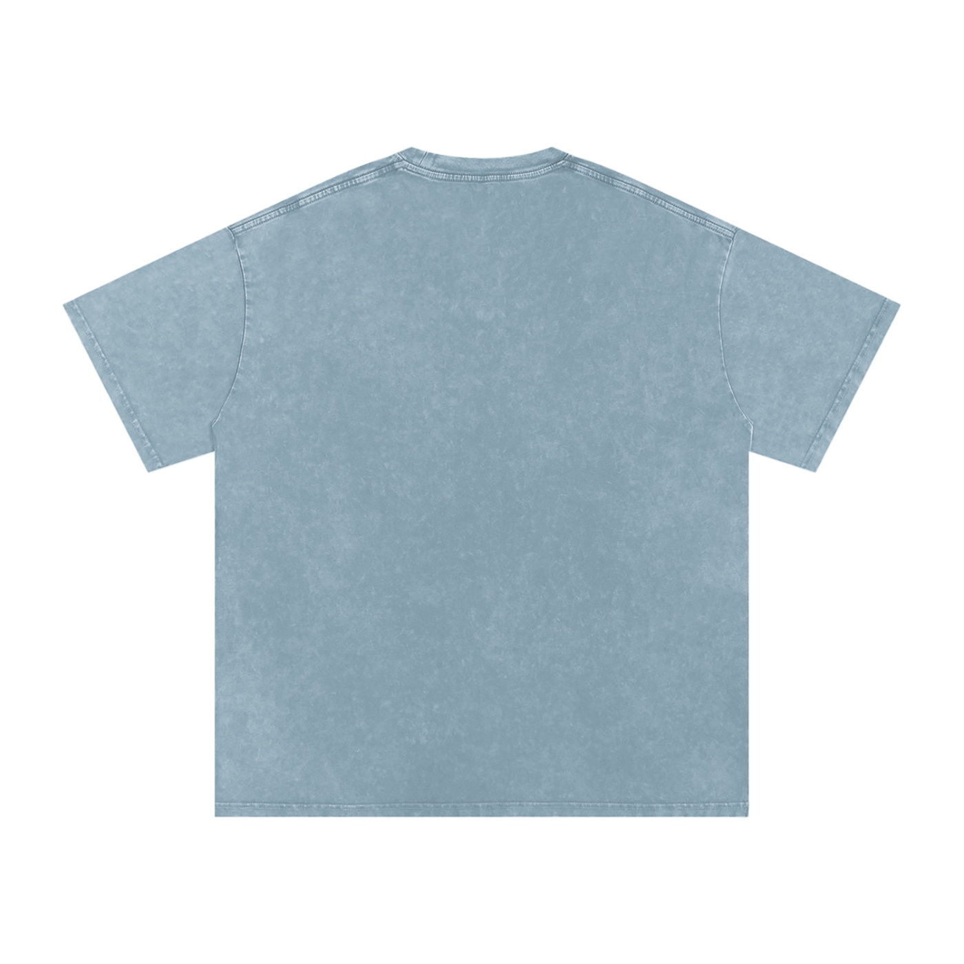 Washed Oversized Classic Bulldog Cotton T-Shirt - Image 11