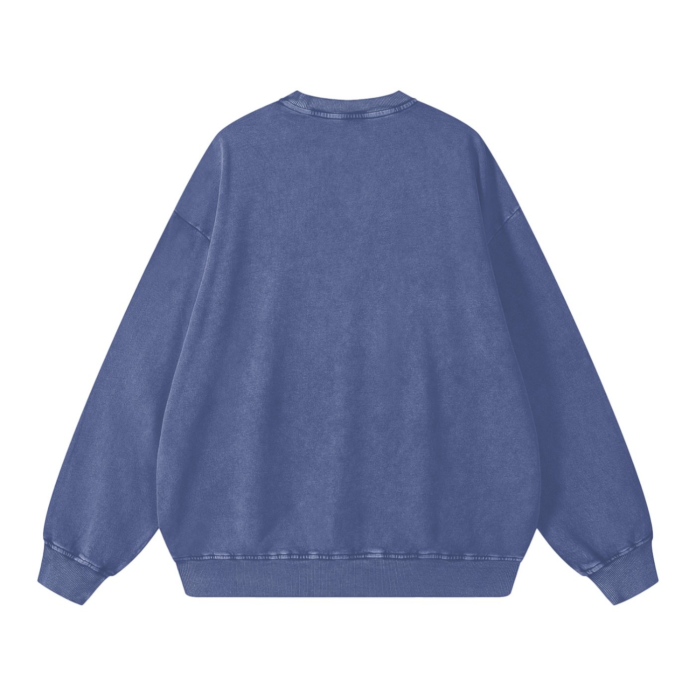 Washed Oversized multi colored British Bulldog 2002 Sweatshirt - Image 14