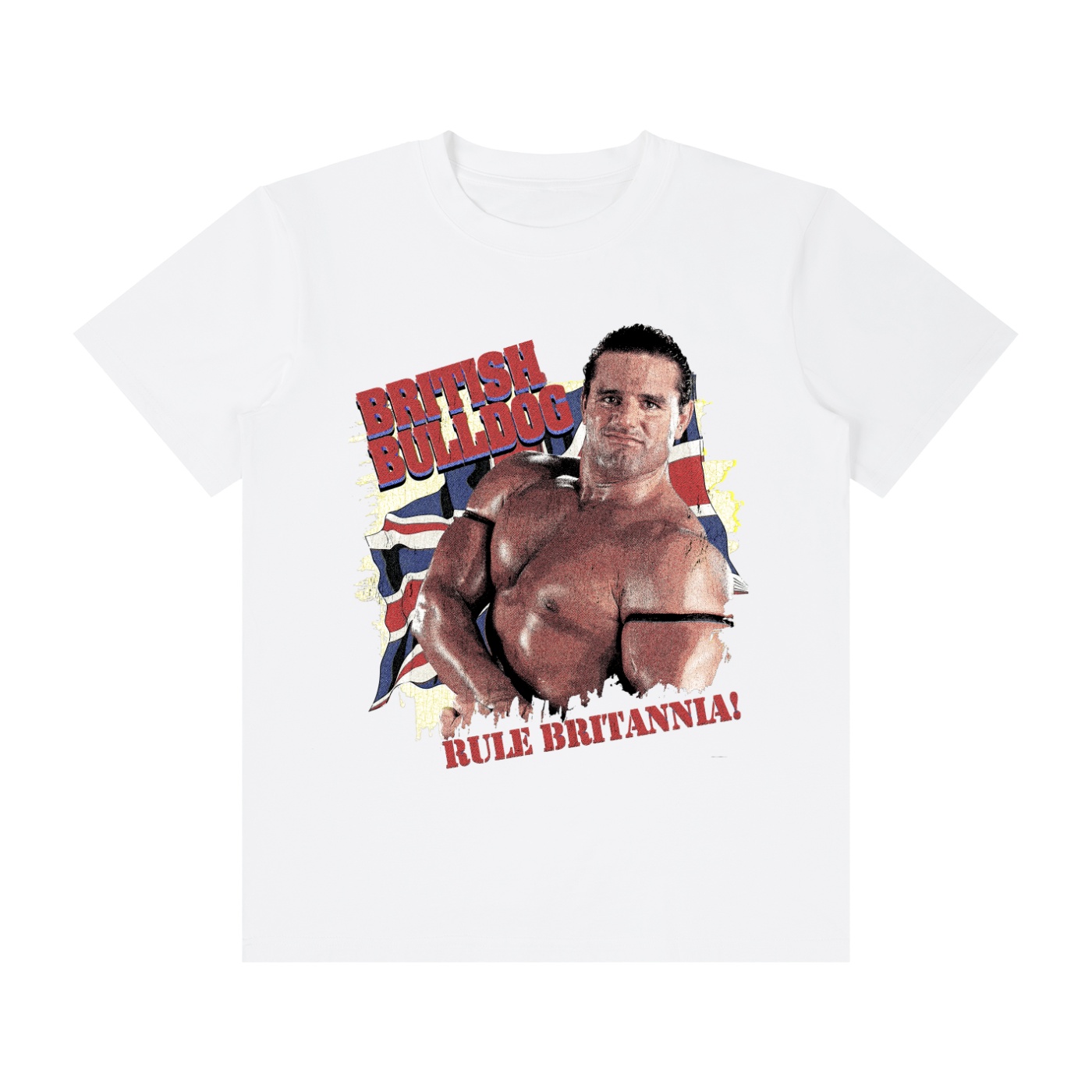“Rule Britannia” White Background T-Shirt